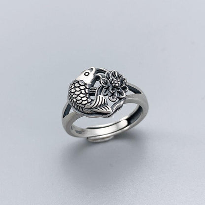 Anello Loto e Carpa