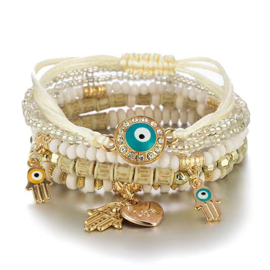 Bracciale elastico occhio demoniaco
