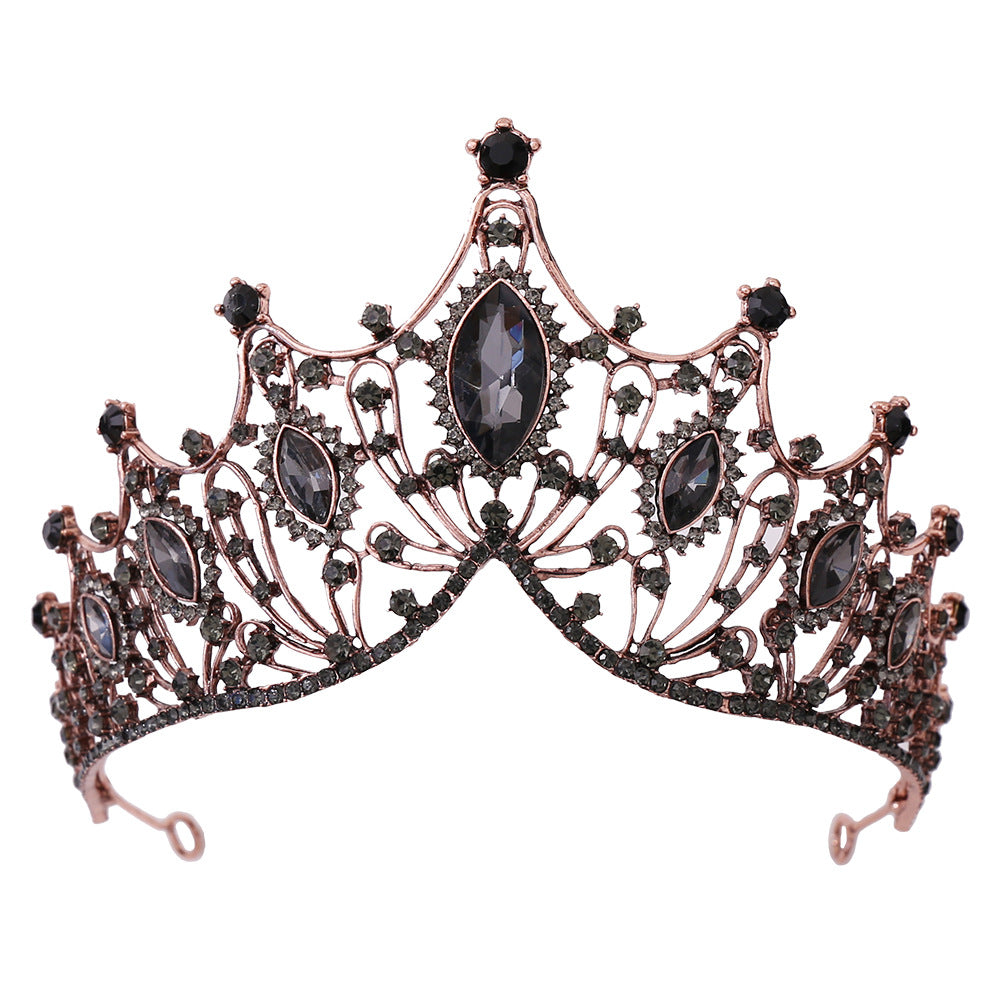 Tiara barocca nera