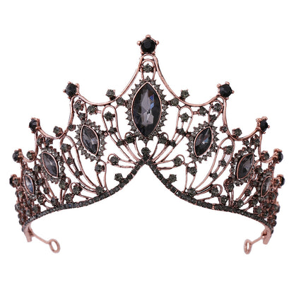 Tiara barocca nera