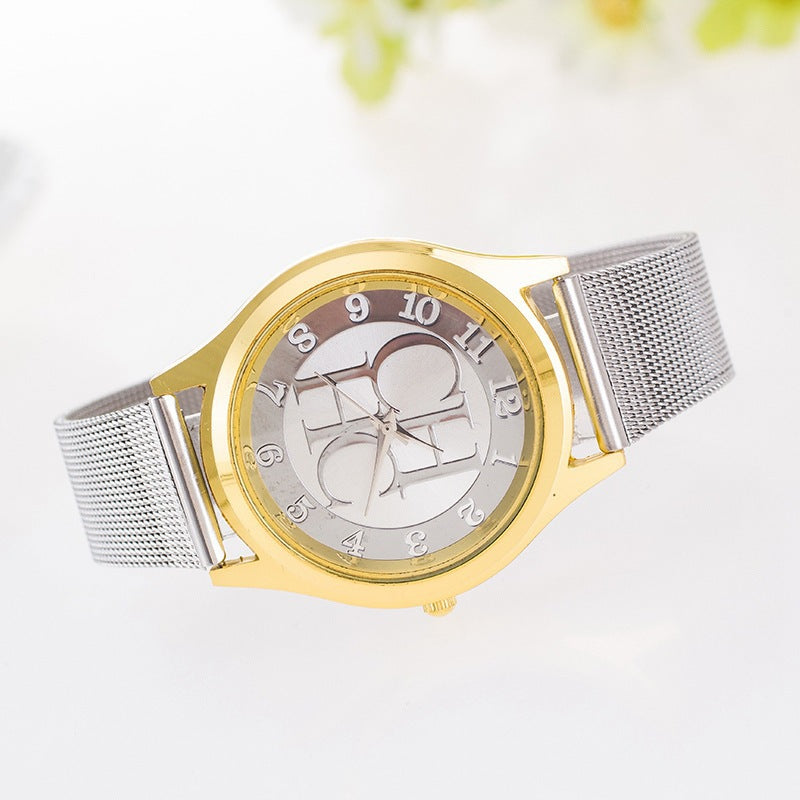 Orologio donna con cinturino acciaio