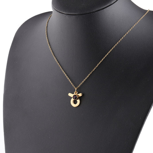 Collana zodiaco pietra natale