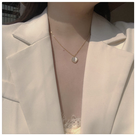 Collana Opale Cuore