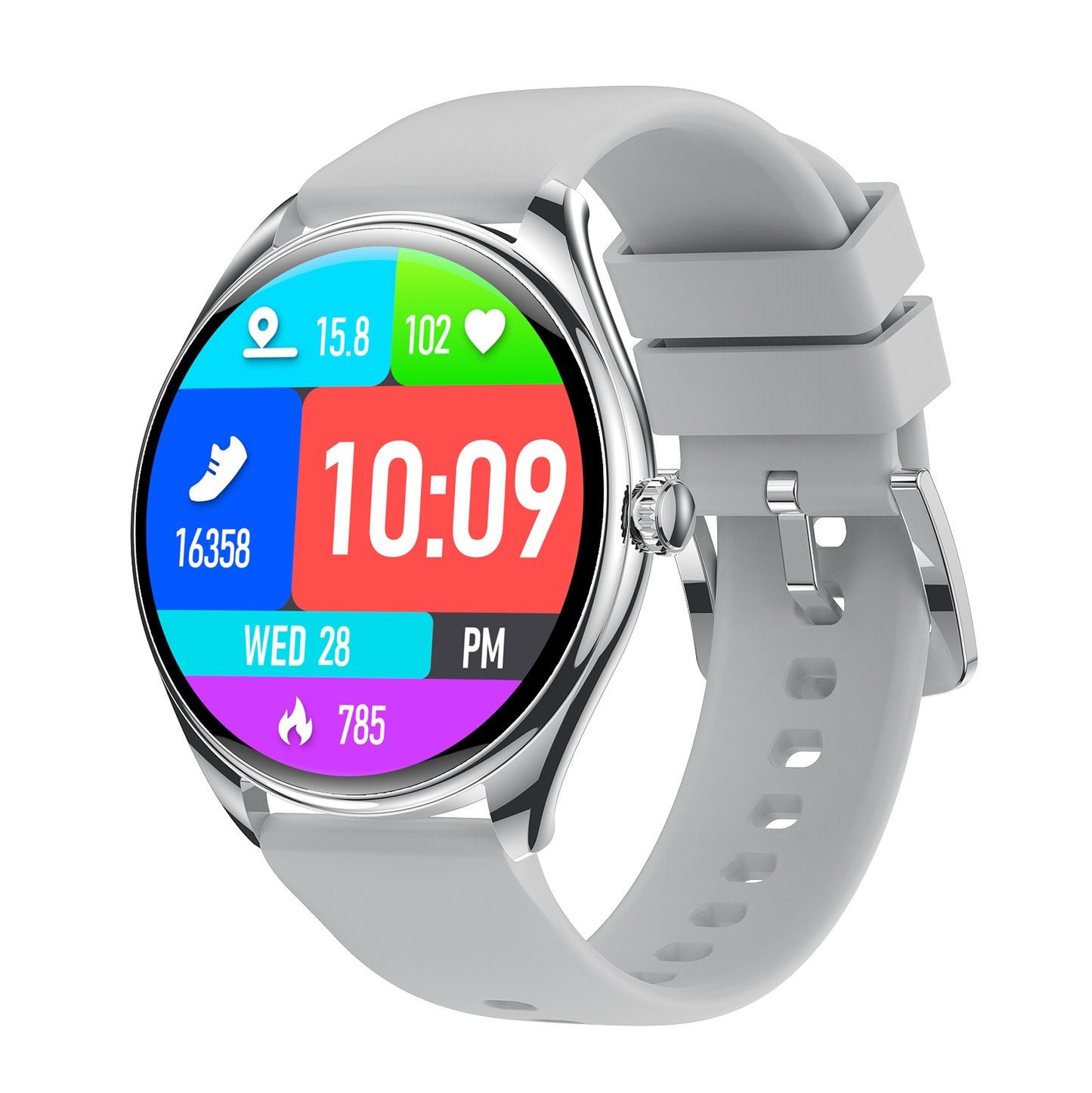 Smartwatch ultra sottile con cardiofrequenzimetro