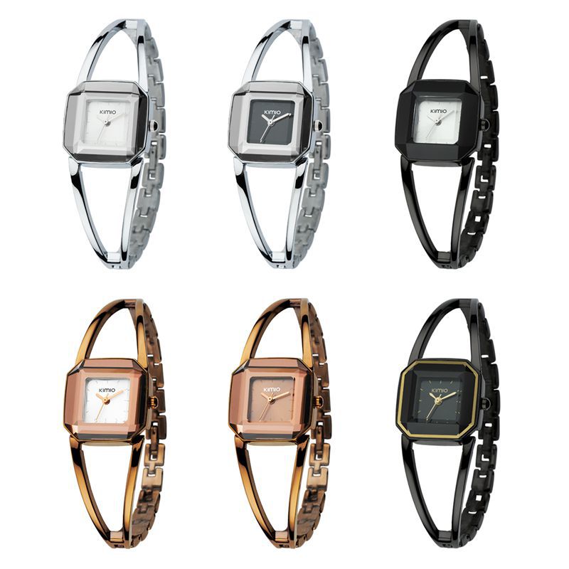 Orologio quadrato retro da donna
