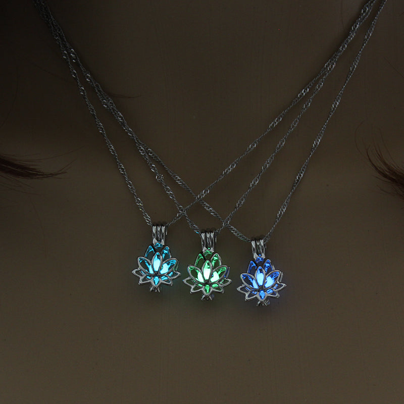 Collana loto fosforescente