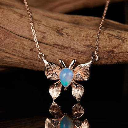 Collana farfalla pendente da donna