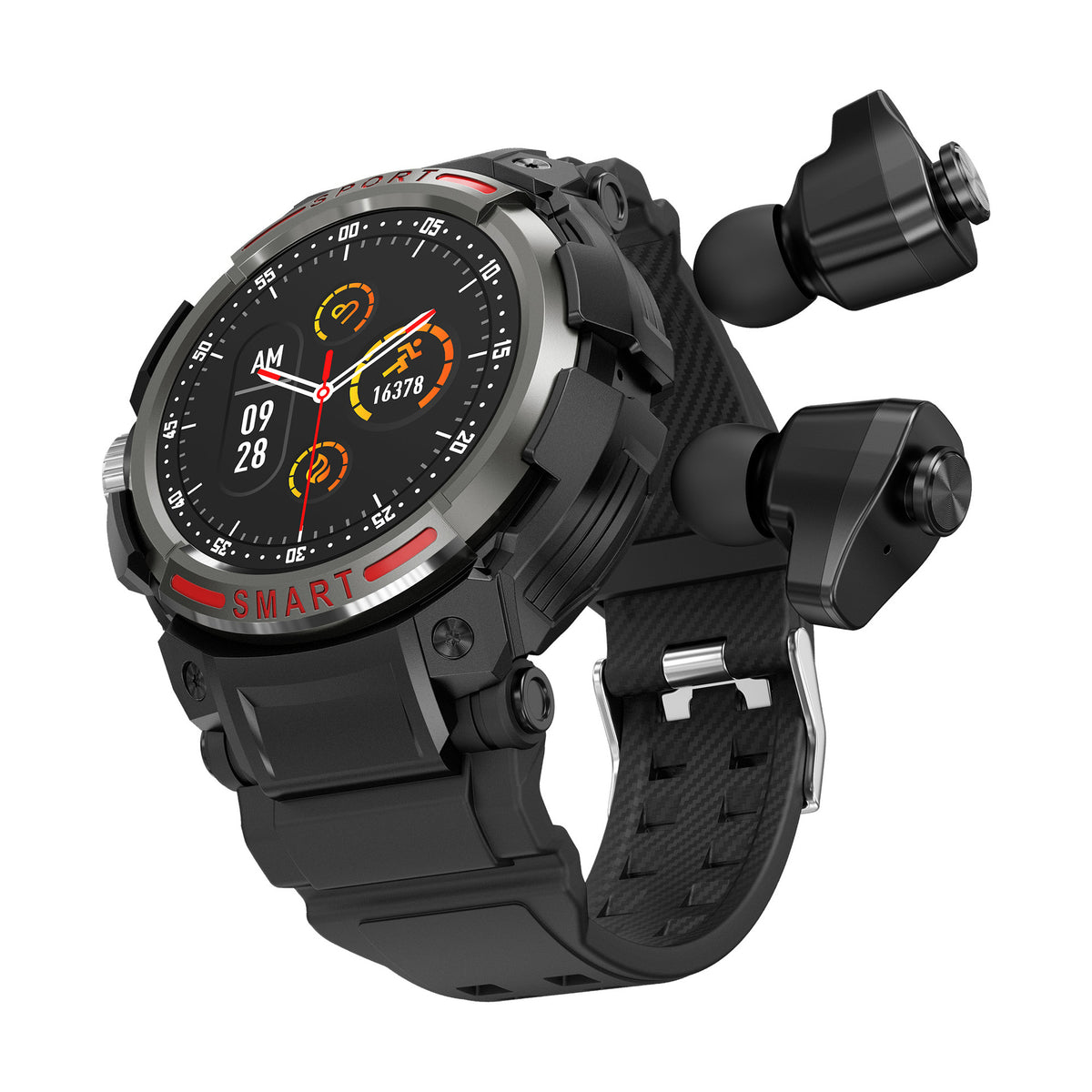 Smartwatch con auricolari doppia chiamata
