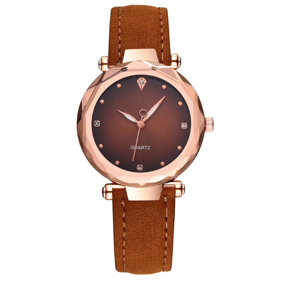 Orologio specchio diamanti