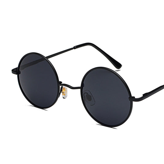 Occhiali da sole rotondi vintage anti-UV