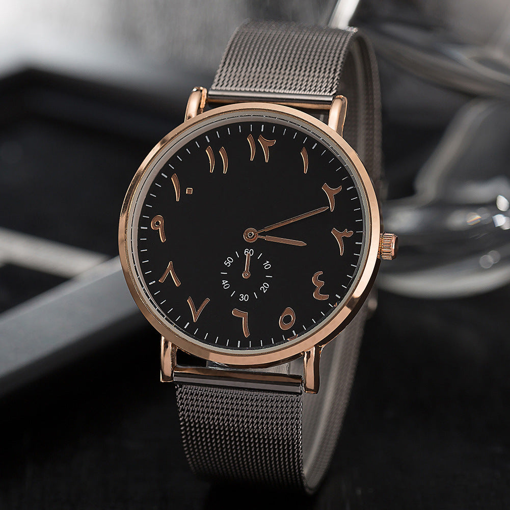 Orologio unisex impermeabile montatura in lega