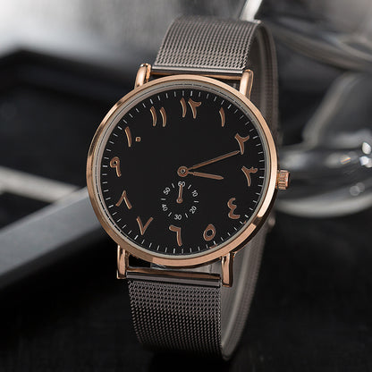 Orologio unisex impermeabile montatura in lega