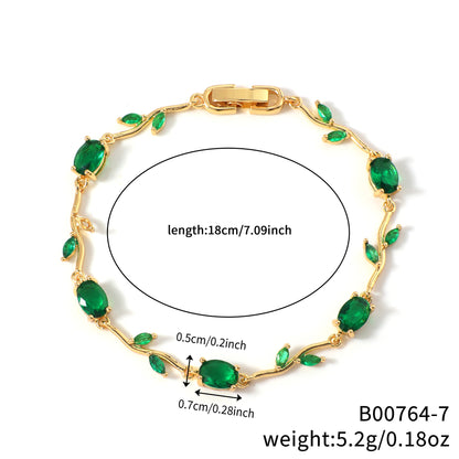 Bracciale Zircone Geometrico