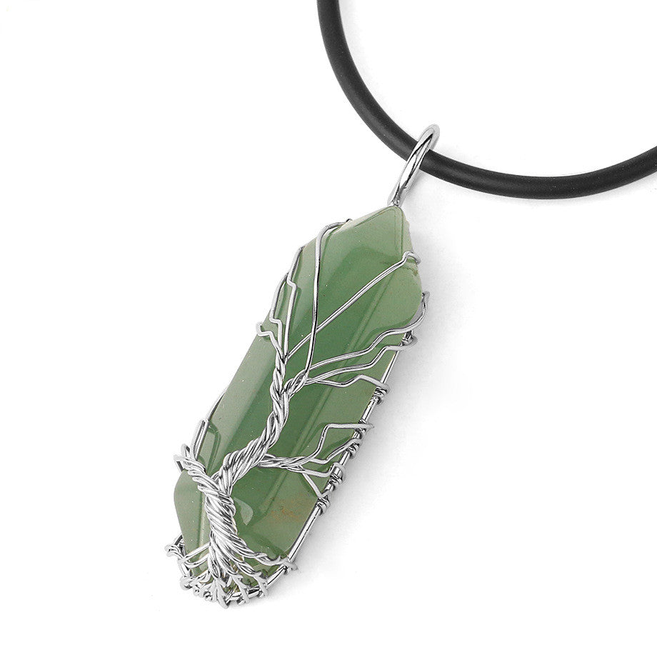 Collana Prisma Esagonale Albero della Vita