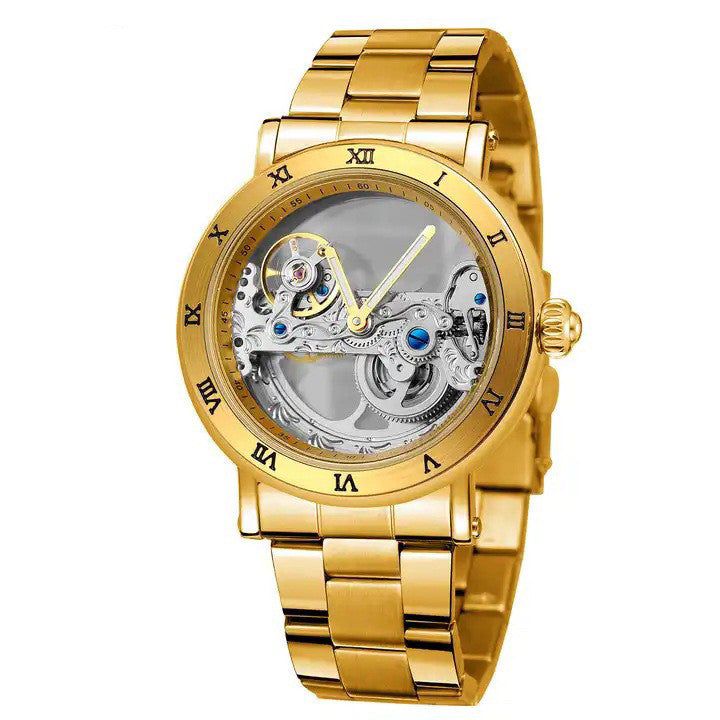 Orologio meccanico movimento a vista