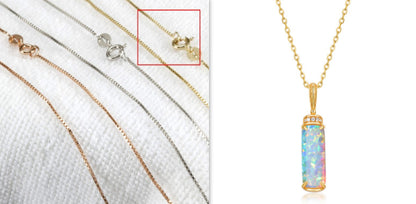 Collana cilindrica geometrica