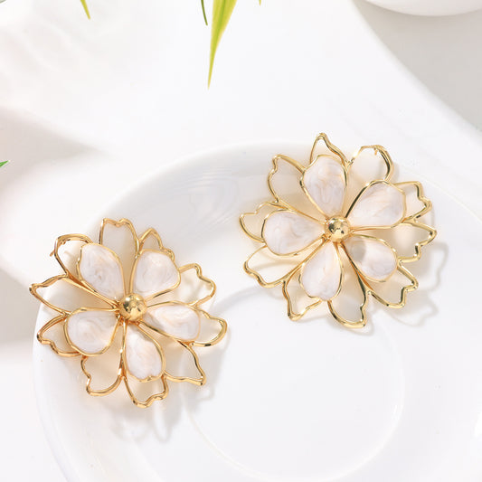 Bracciale fiore tridimensionale