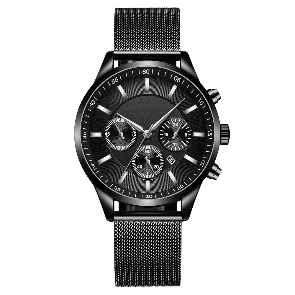 Orologio uomo mesh impermeabile