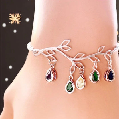 Bracciale albero della vita a goccia