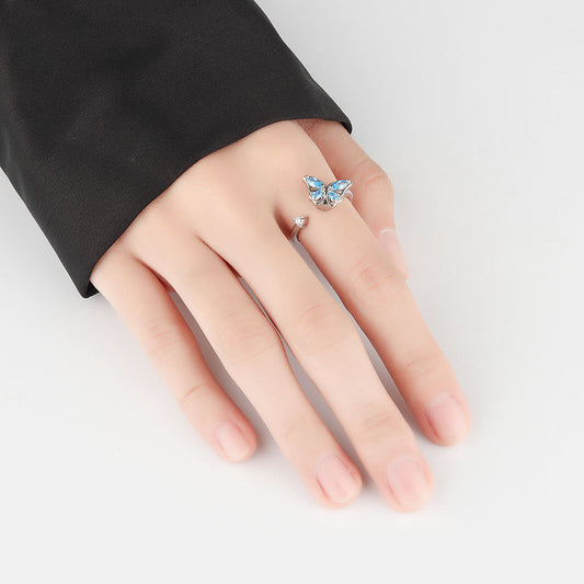 Anello farfalla girevole - regolabile