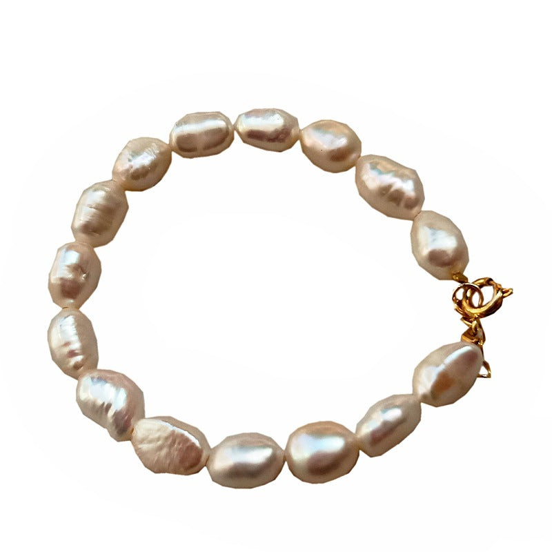 Bracciale perle barocco