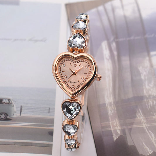 Orologio da donna cuore diamante