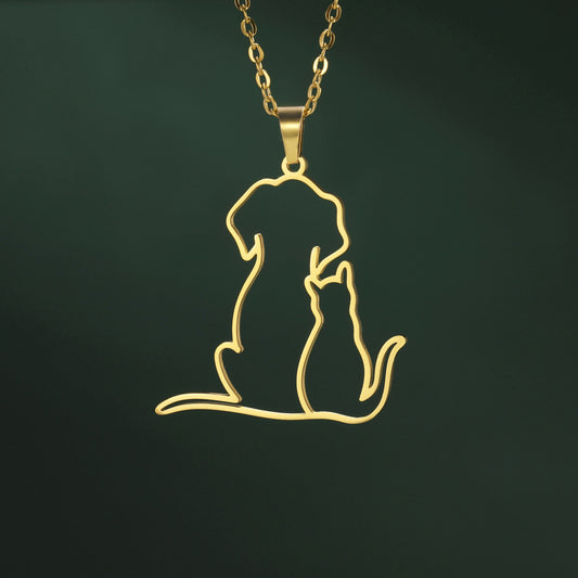 Collana gatto e cane
