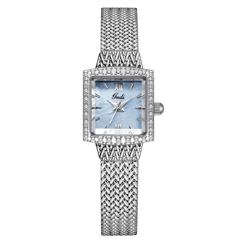 Orologio quadrato Fritillaria