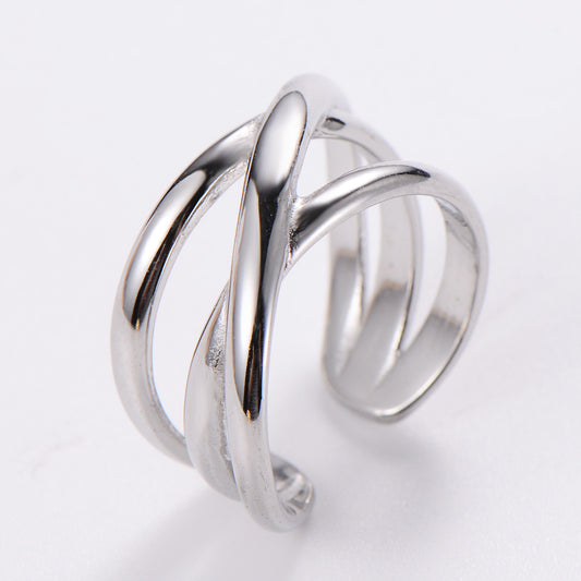 Anello luna stella