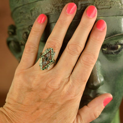 Anello libellula donna vintage