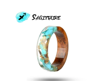 Anello resina zodiaco