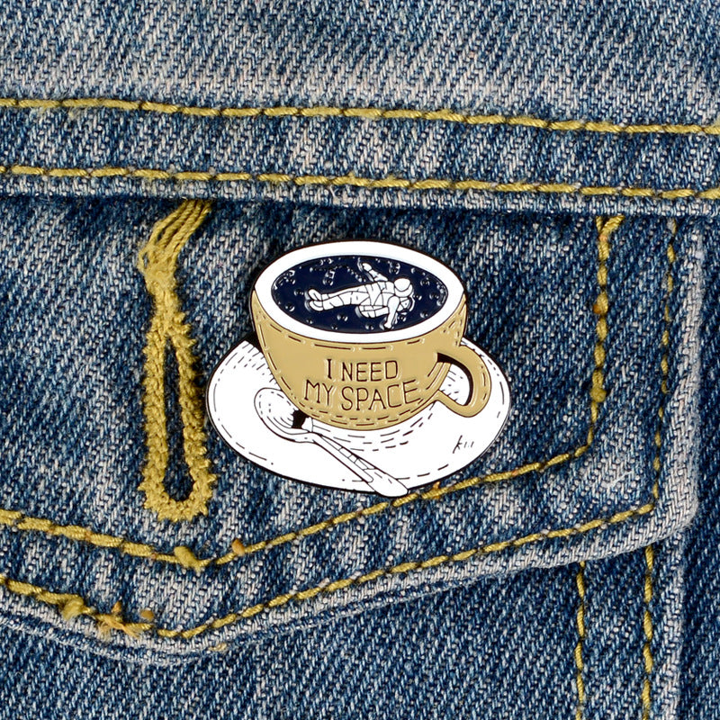 Spilla caffè tazza