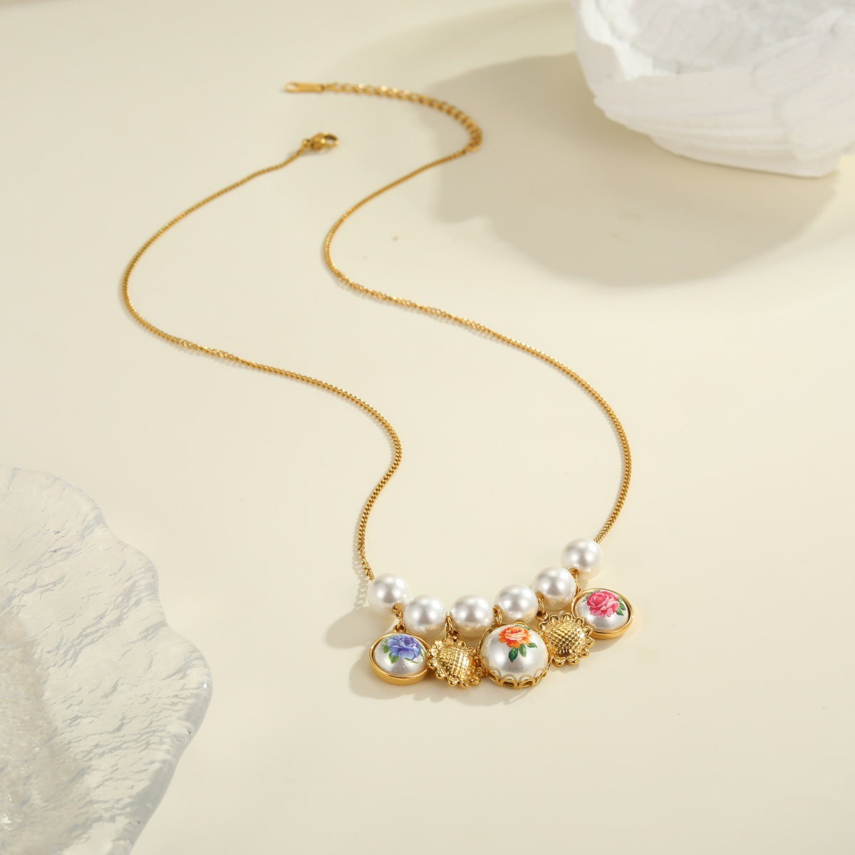 Collana girasole vintage