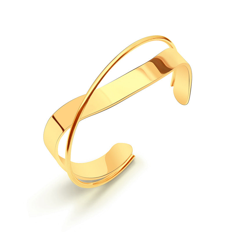 Bracciale croce titanio