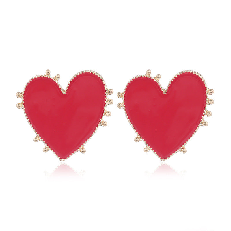 Orecchini a forma di cuore