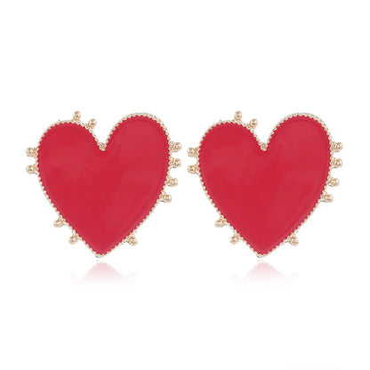 Orecchini a forma di cuore