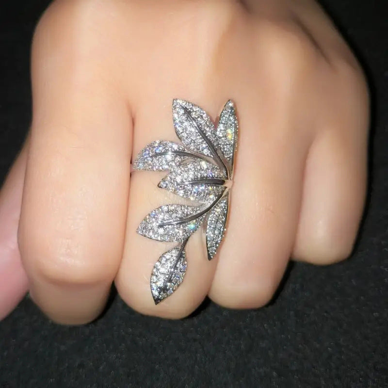 Anello Zircone Decorativo