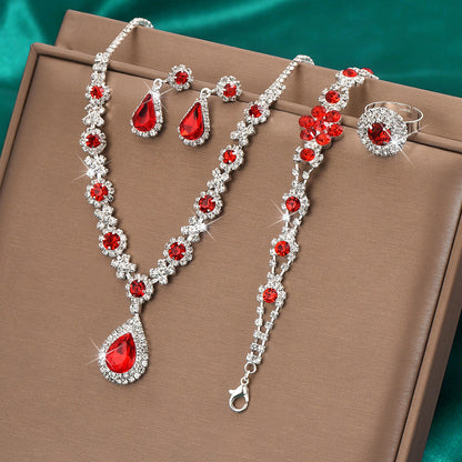 Collana Goccia di Cristallo