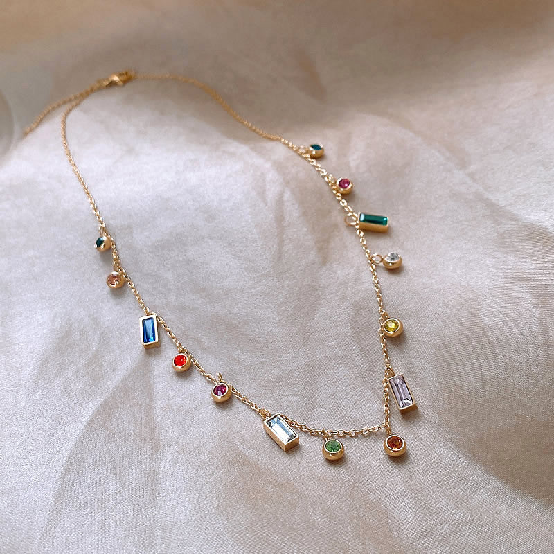 Collana da Collo Zirconi