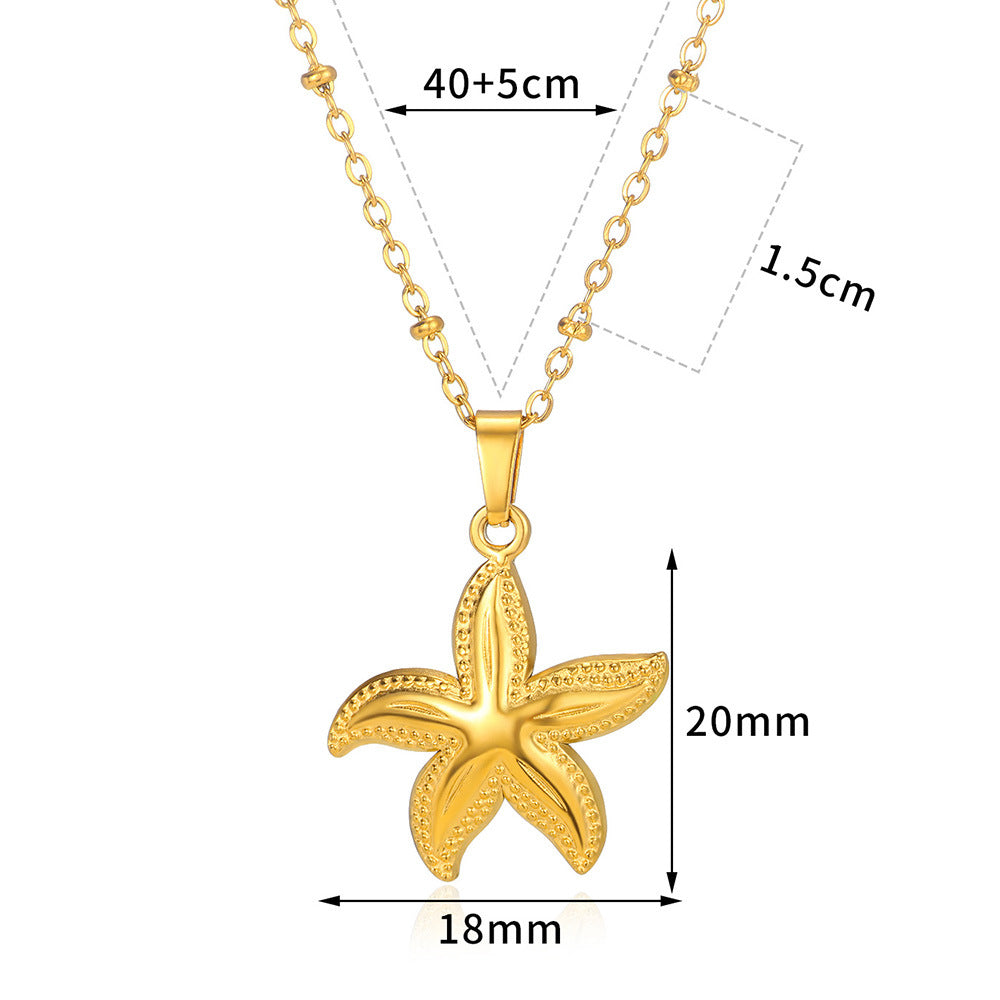 Collana stella marina conchiglia