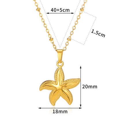 Collana stella marina conchiglia