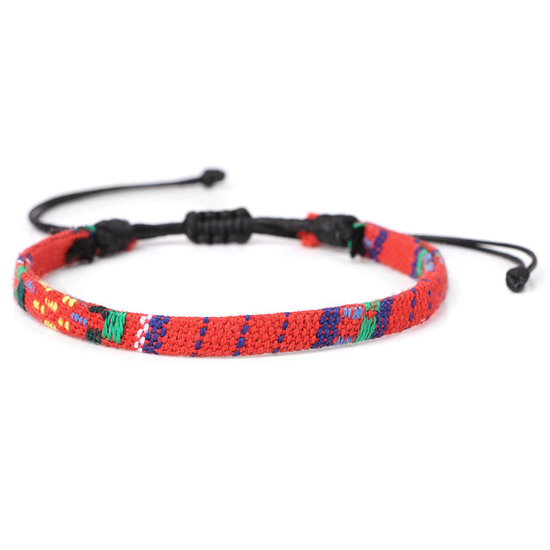 Braccialetto boho iridescente
