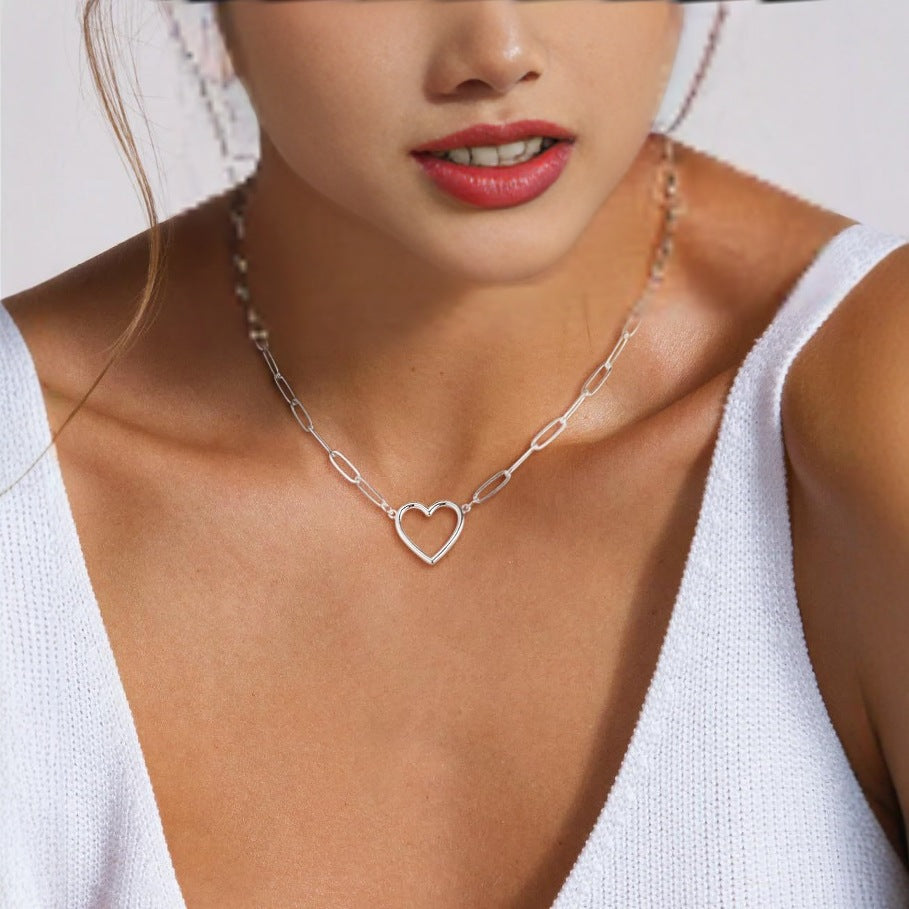 Collana cuore da donna