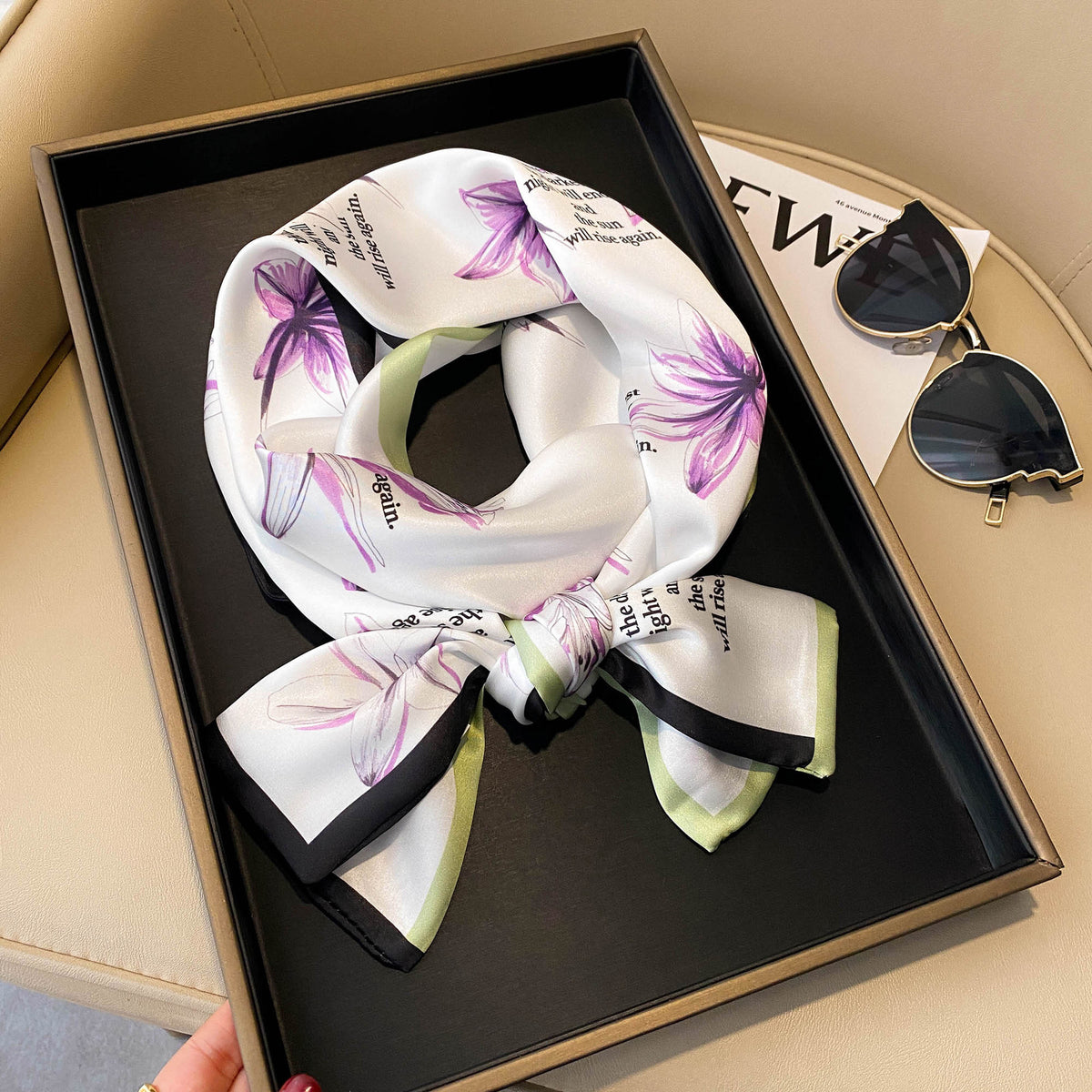 Accessorio capelli seta