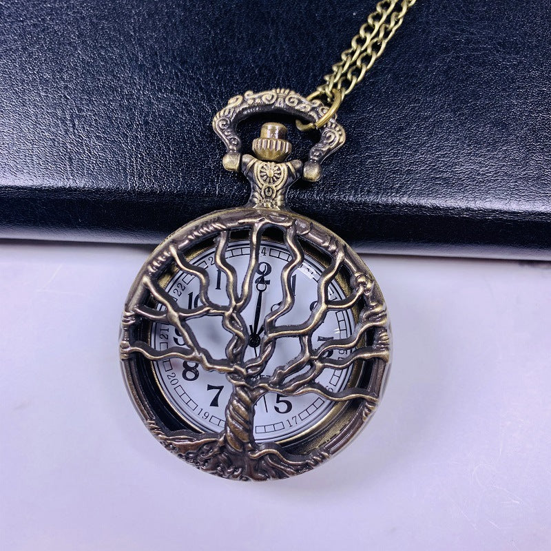 Orologio al quarzo foglia d'acero