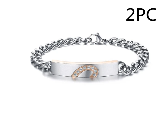 Bracciale Coppia Puzzle
