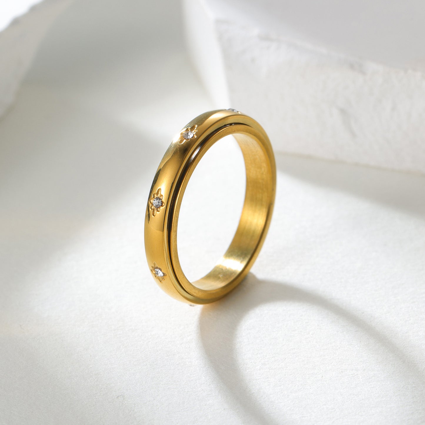 Anello rotante francese-coreano