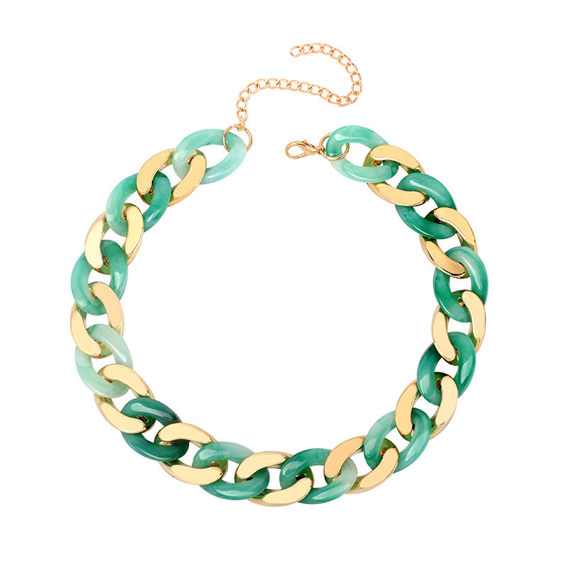 Collana in resina