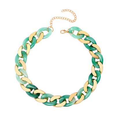 Collana in resina