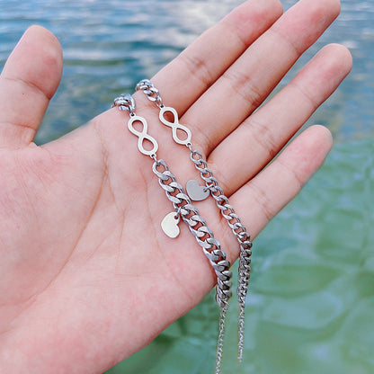 Bracciale coppia infinito